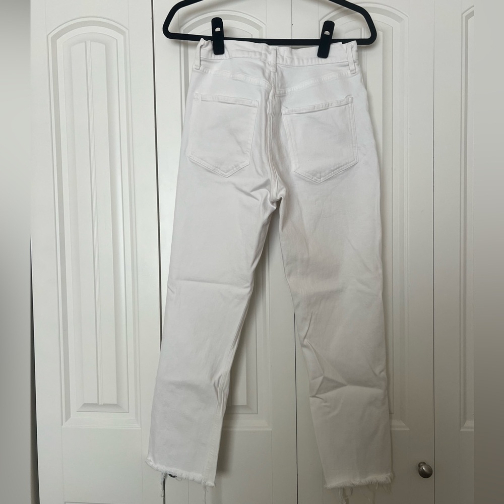 Agolde Riley High Rise Straight Crop Jeans - Picture 4 of 5